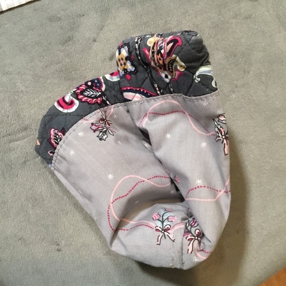 Vera Bradley eyeglass holder and coin pouch paisley floral print - Picture 6 of 16